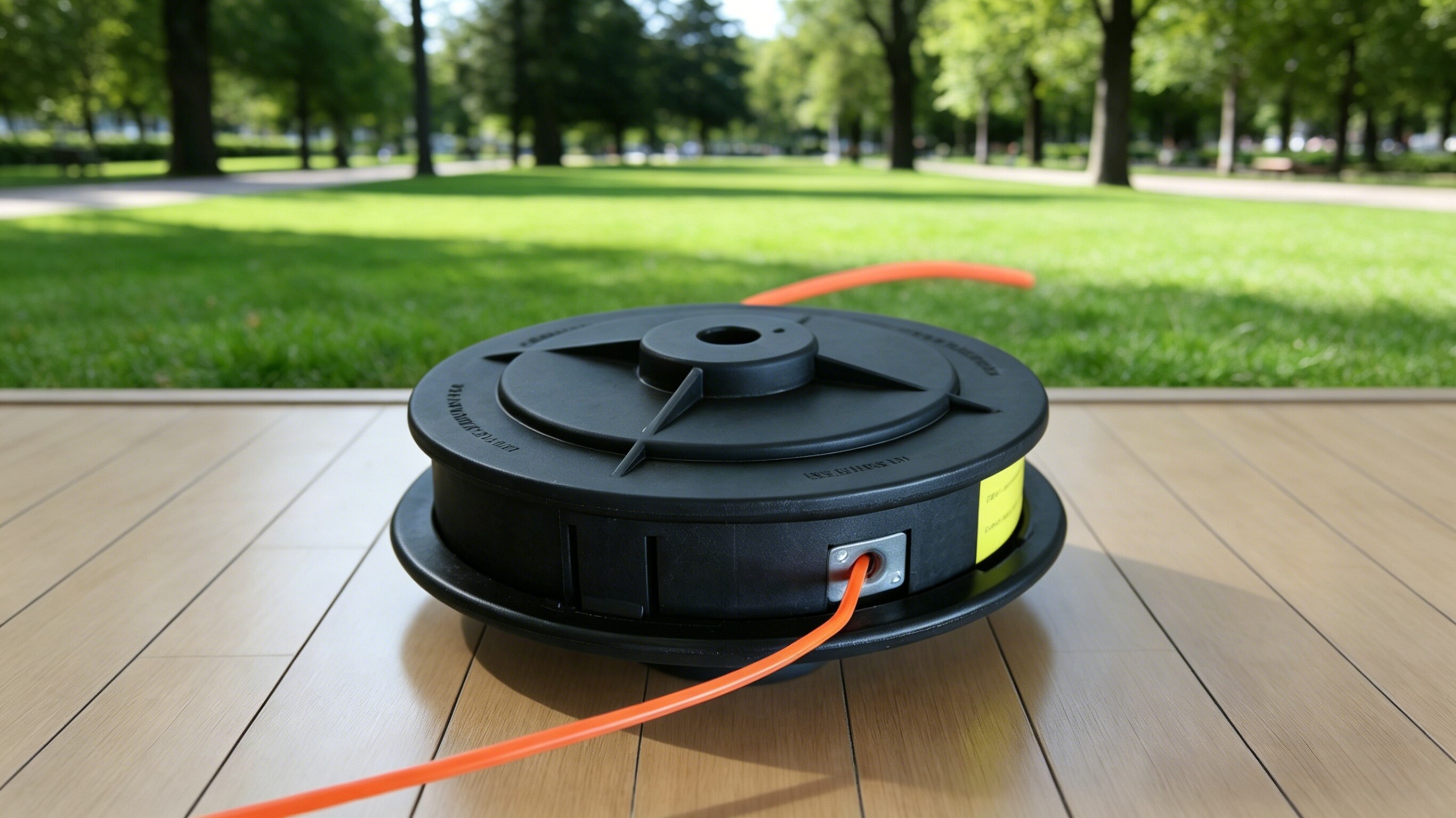 Two-Line Nylon Trimmer Head Mowing Head for Brush Cutter view 2