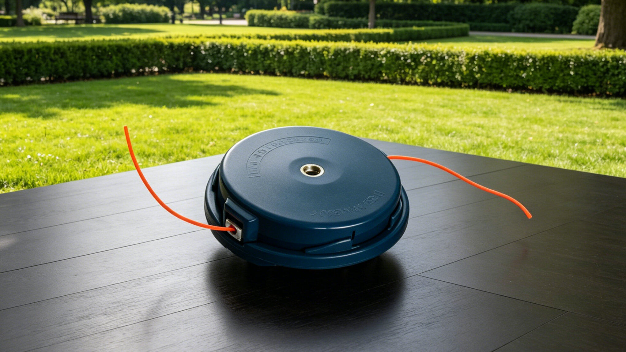 M10X1.25 Brush Cutter Head 2.4 mm 0.095" Nylon Trimmer Line Fit for Brush Cutter Grass Trimmer view 1