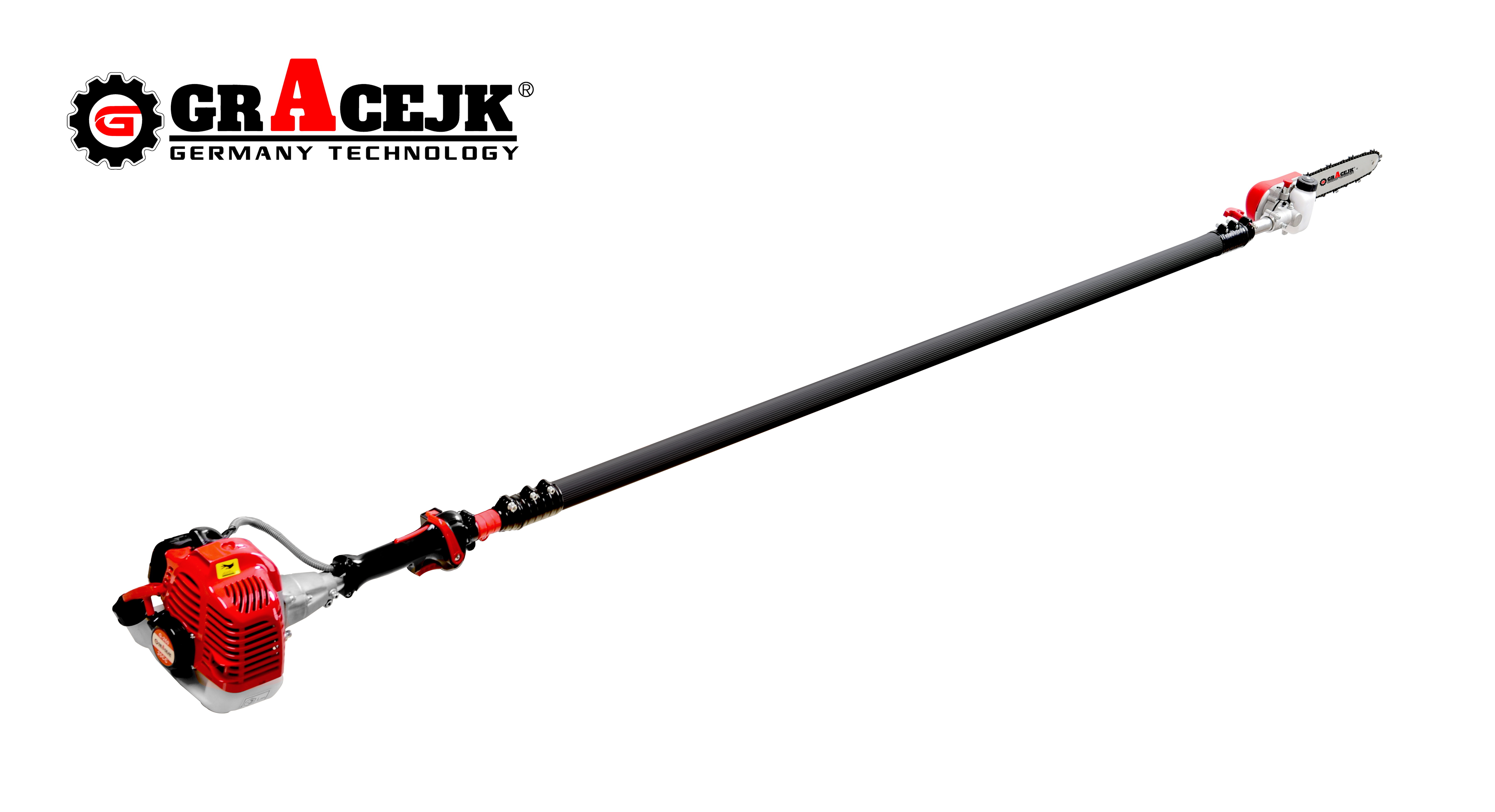 GRACEJK JK-PS260 26CC Powerful pole saw with telescopic shaft and excellent reach