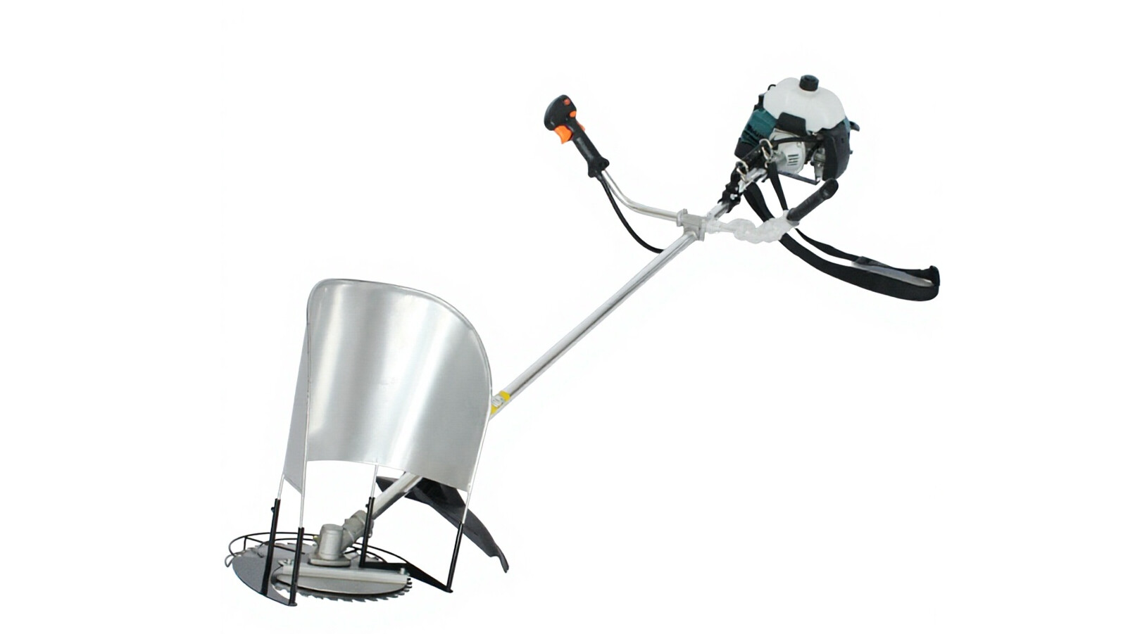 GRACEJK 40.2cc Powerful JK-H411 2-Stroke Petrol Brush Cutter Wheat Rice Harvester Gasoline Grass Trimmer 411