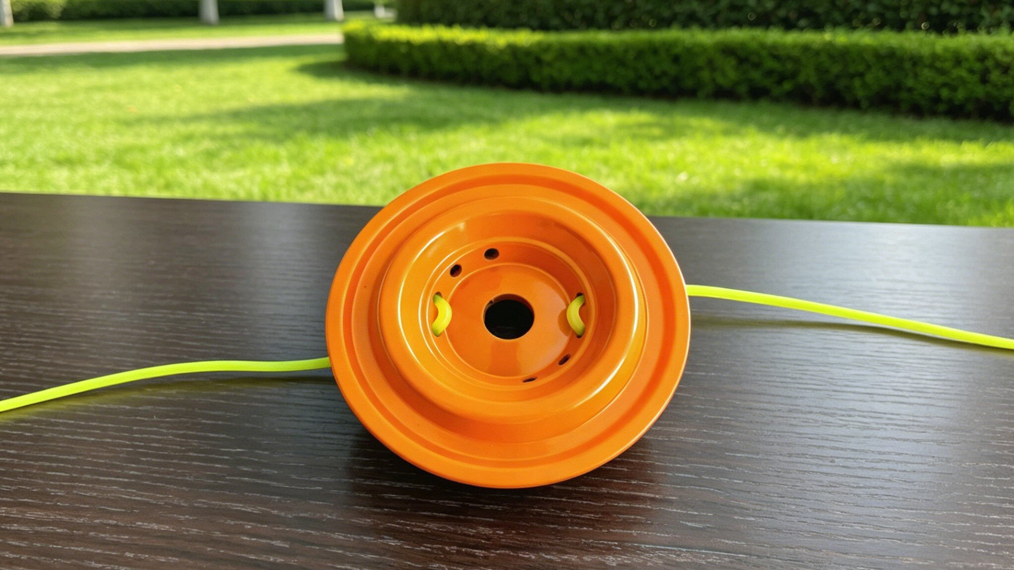 2 Nylon Trimmer Line Alloy Weed Aluminium Trimmer Head For Brush Cutter