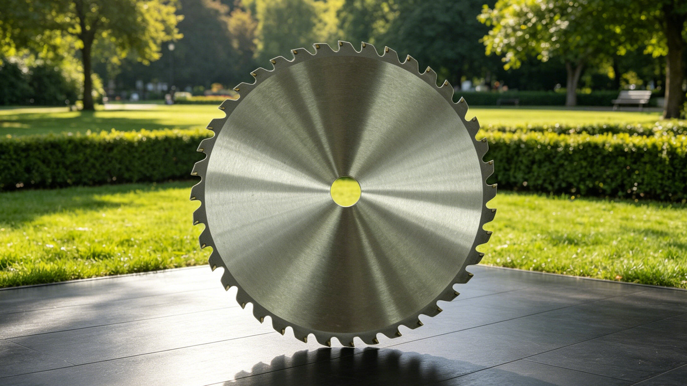 Alloy 40T Solid Saw Blade for Brush Cutter Grass Trimmer