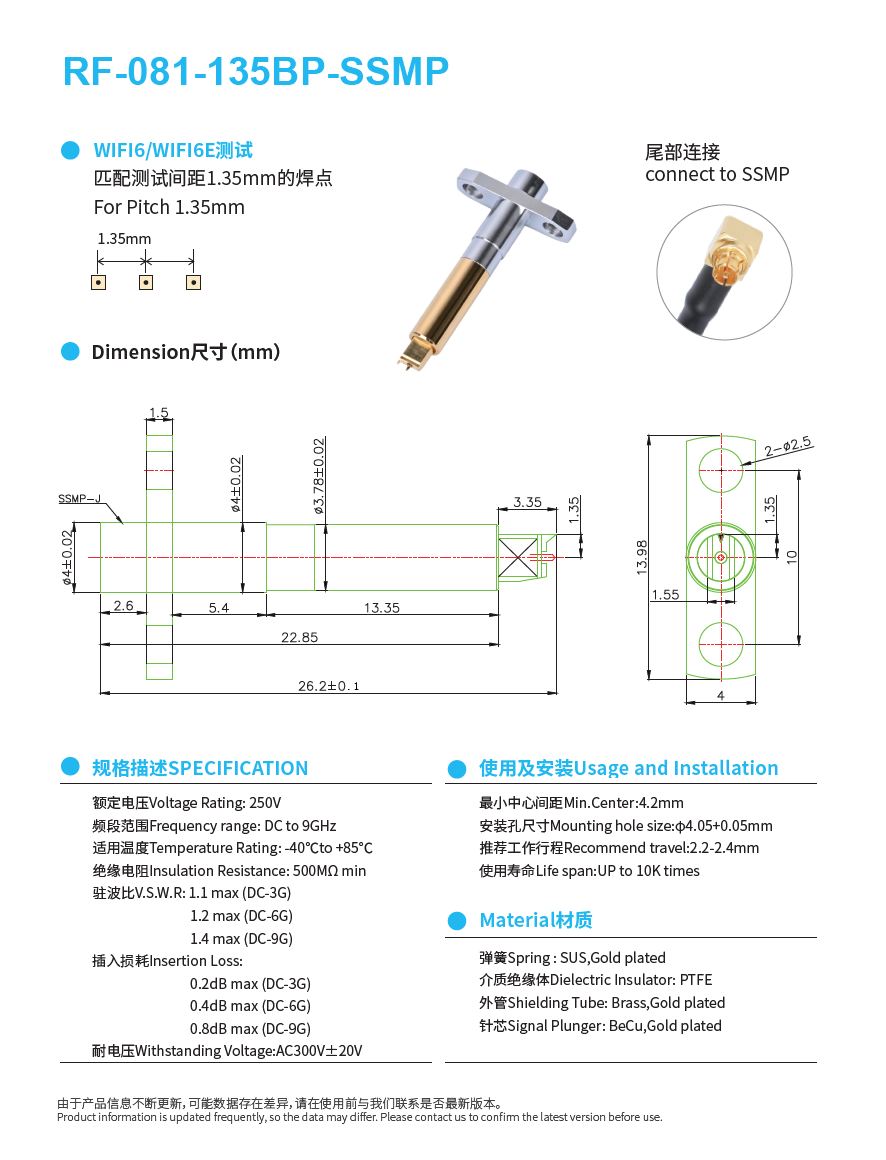 RF-081-135BP-SSMP规格参数图