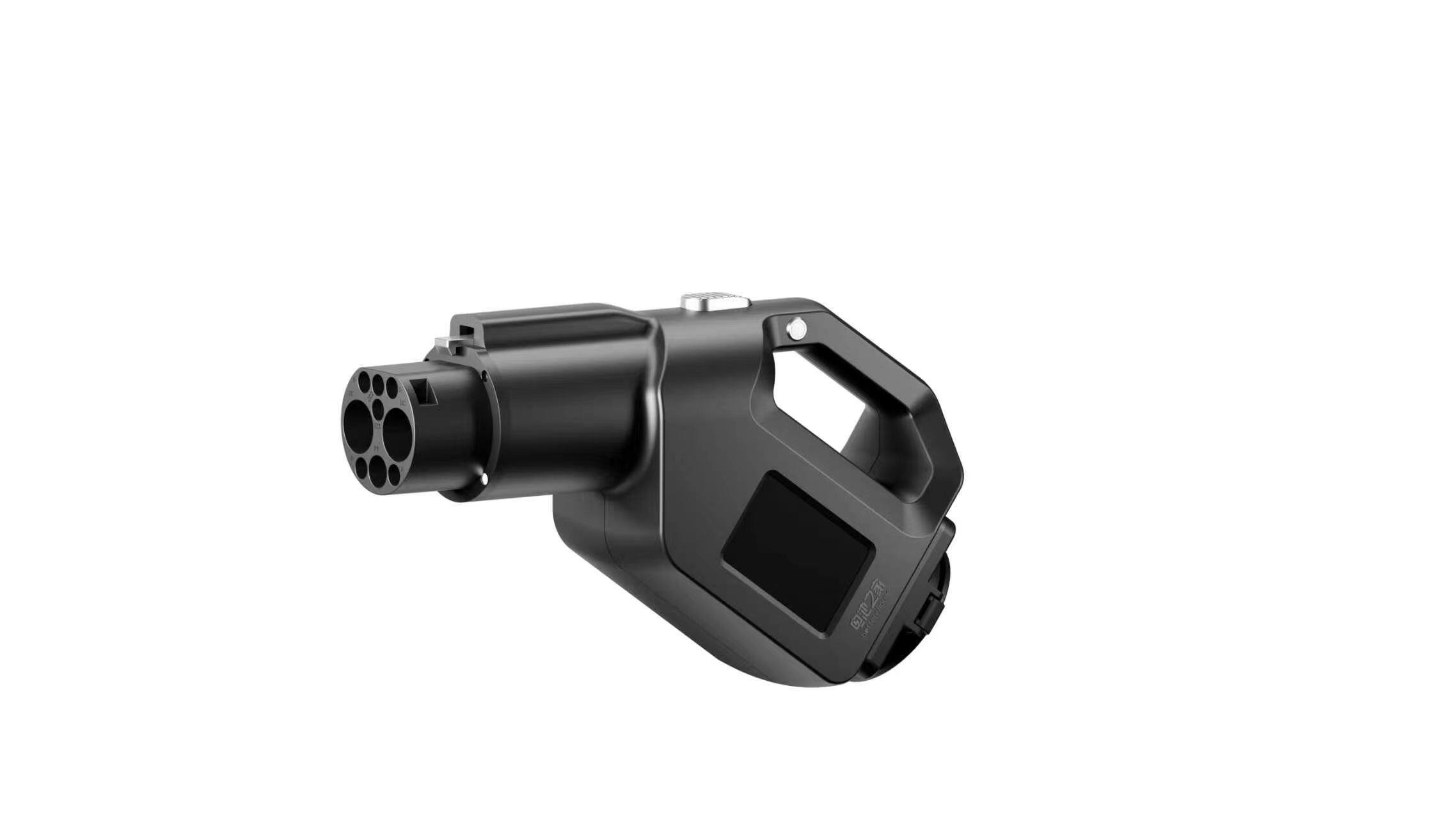 Adapter Fast-Check Device Product Image: DC Fast-Charging Port Adapter and Body Display
