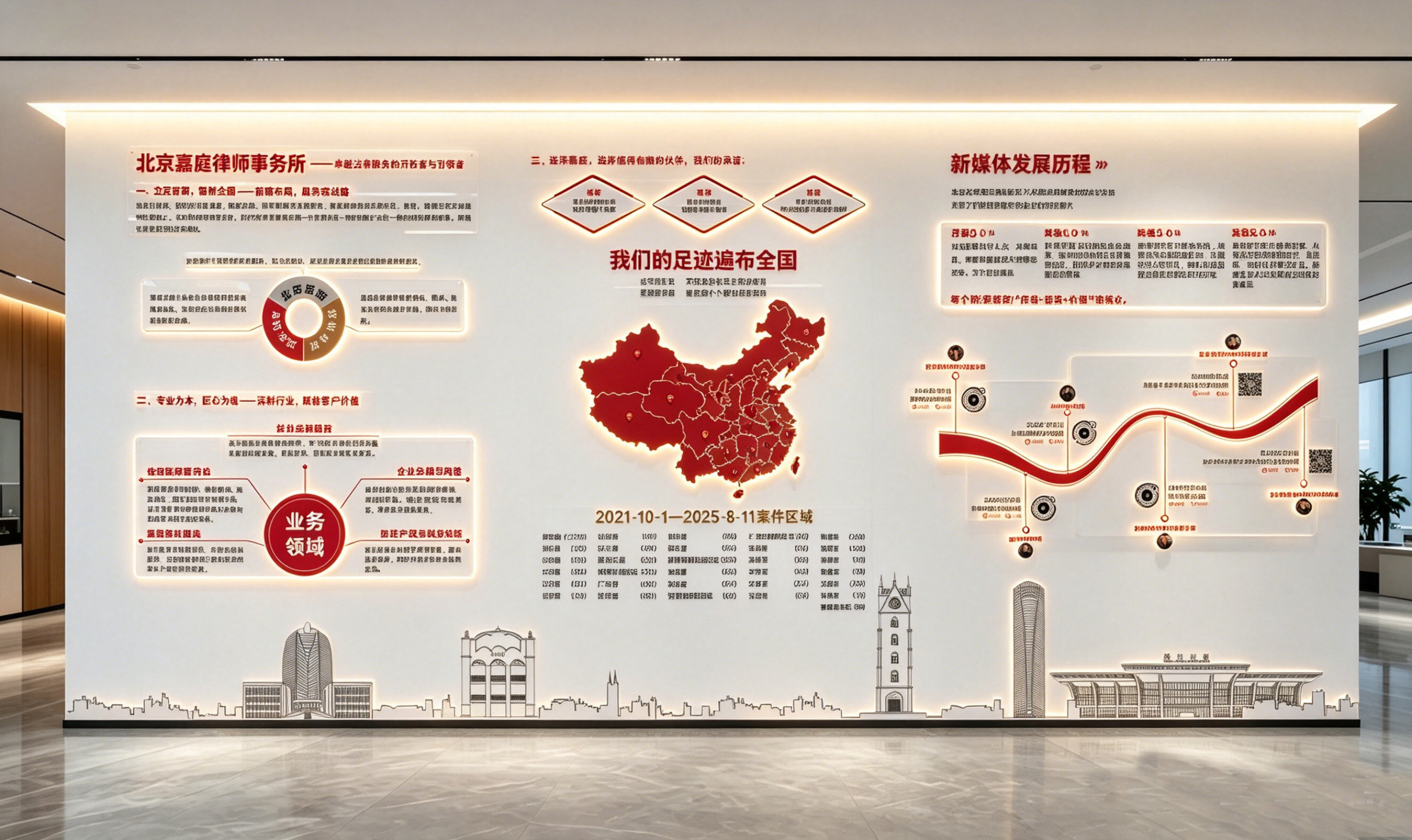风采空间一体化全案｜嘉庭律所海南分所整栋楼宇文化设计