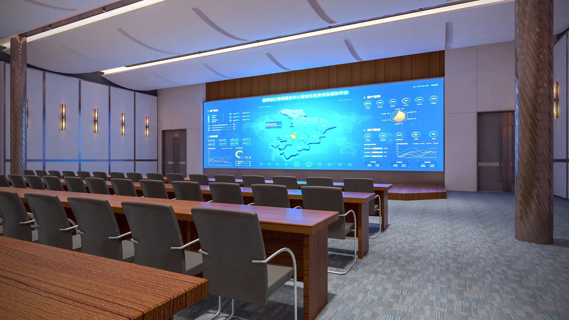 Fine Pitch High Refresh LED Display Screen for University Auditorium, Enterprise Lecture Hall & Multi-purpose Report Hall