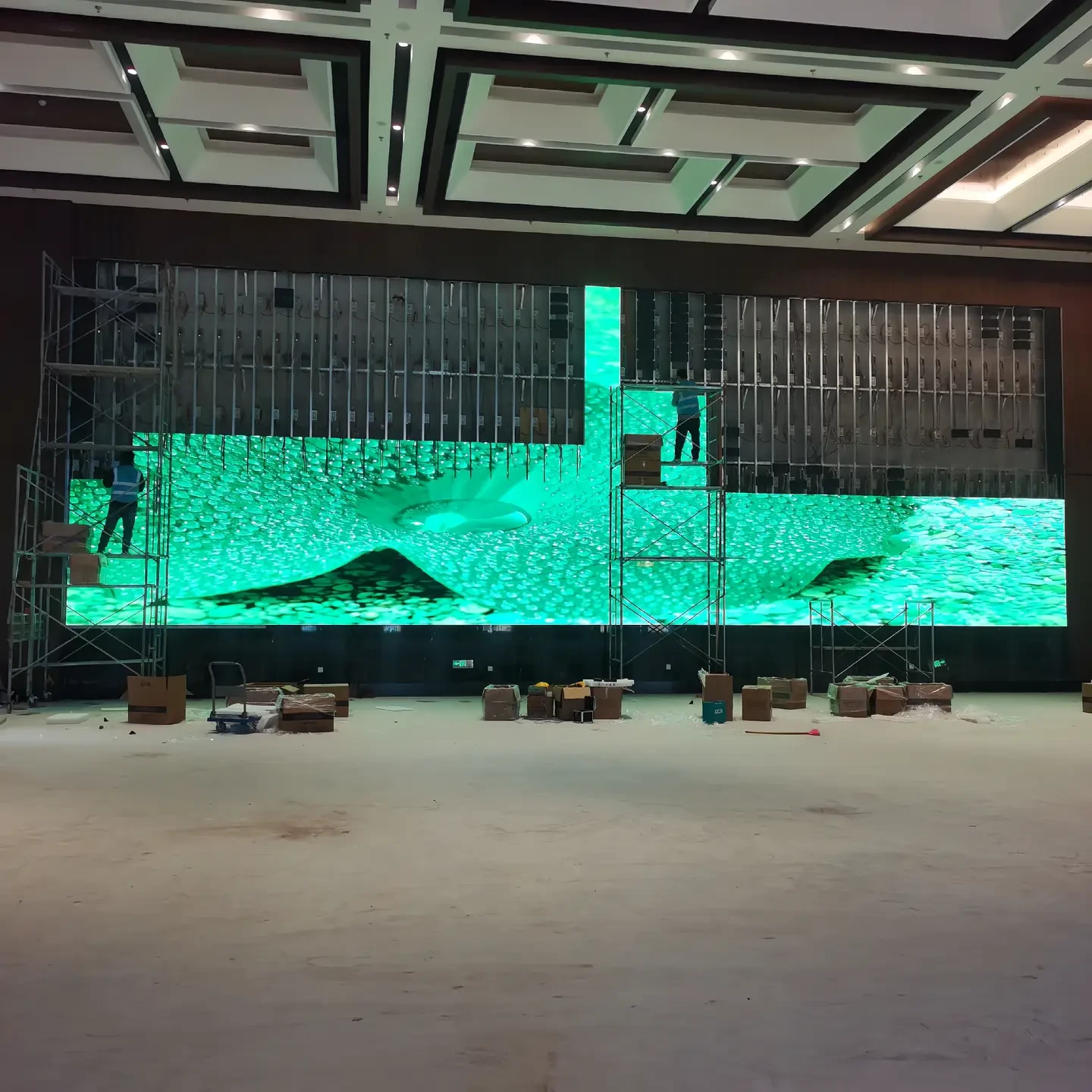 Large Commercial Center LED Facade