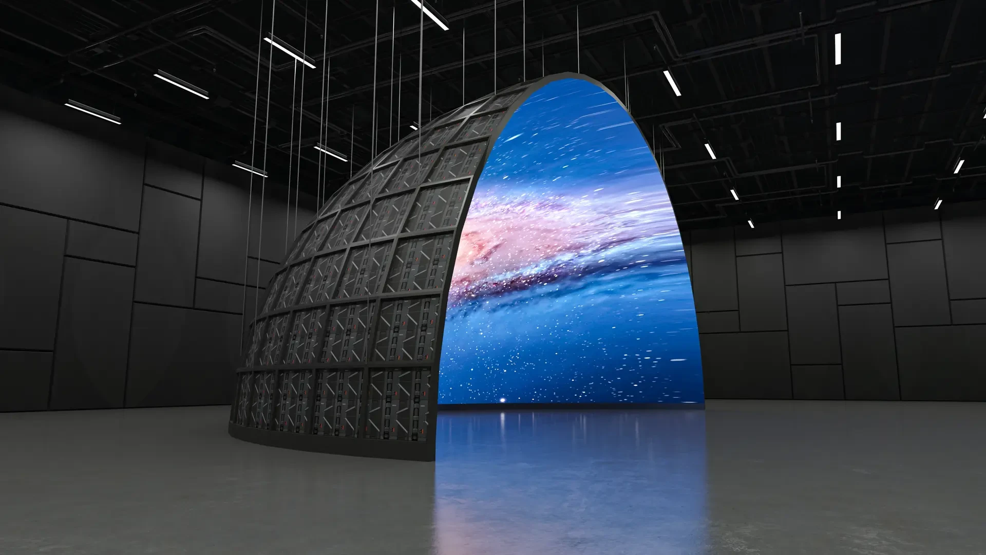 Immersive Dome LED Screen | Full Surround Visual Experience Center