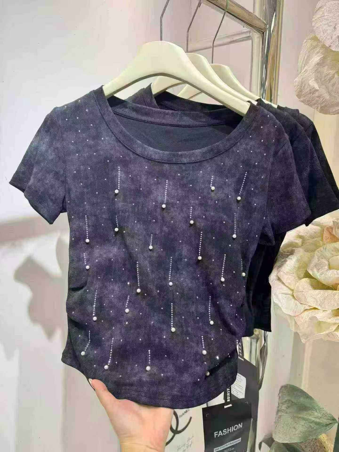 Tie-Dye Pearl Drop Tee
