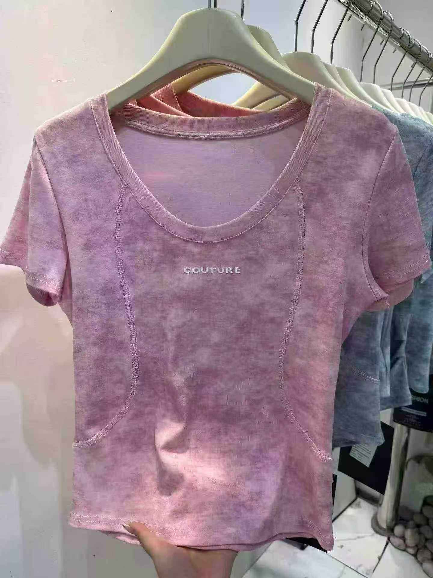Pink Tie-Dye Couture Tee