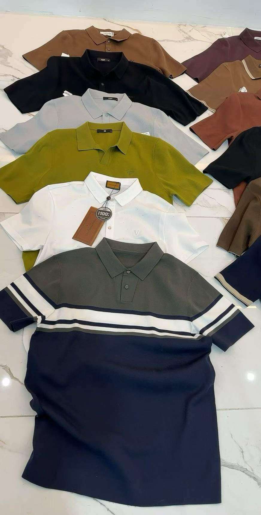 Color Block Polo Collection
