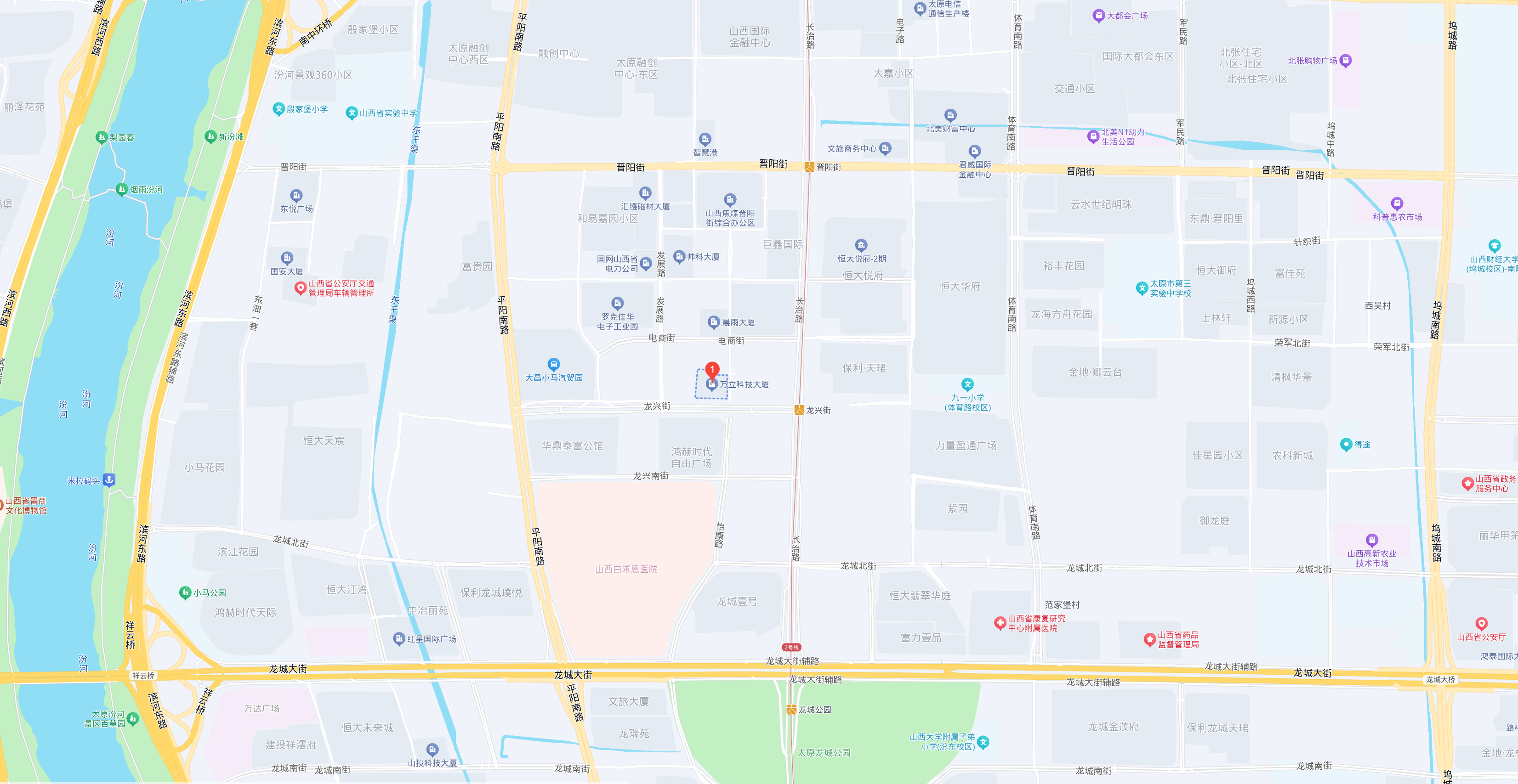 公司位置地图