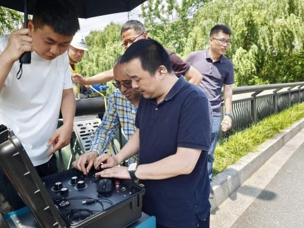 On-site demo by the technical team