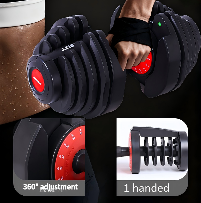 Adjustable Dumbbells Set view 3