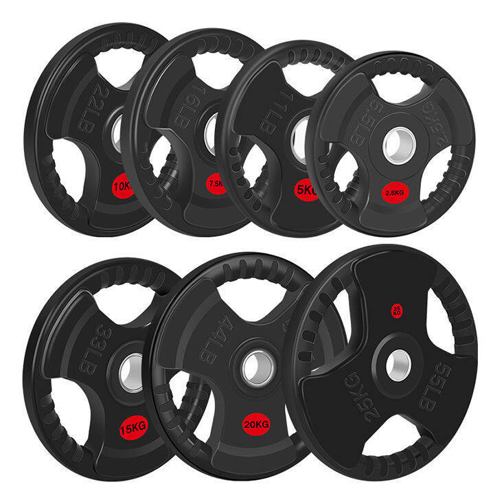 Tri-Grip Olympic Weight Plates view 3