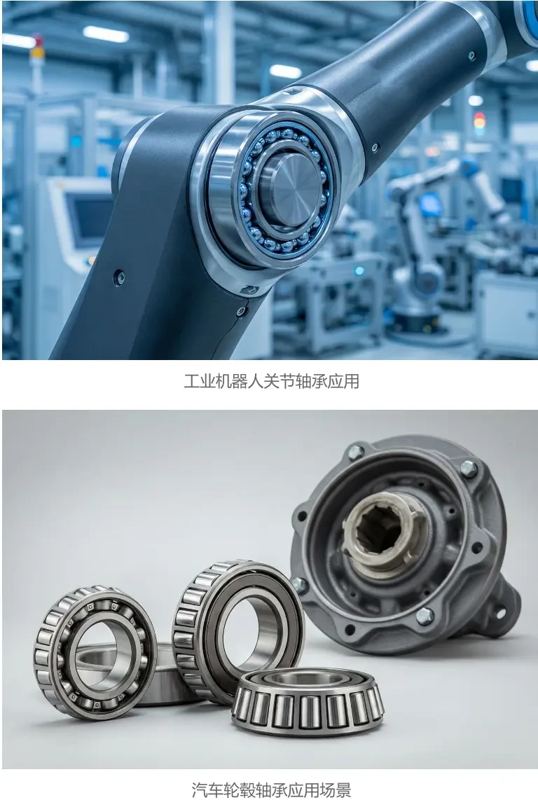 精密微型轴承在机器人关节中的应用
