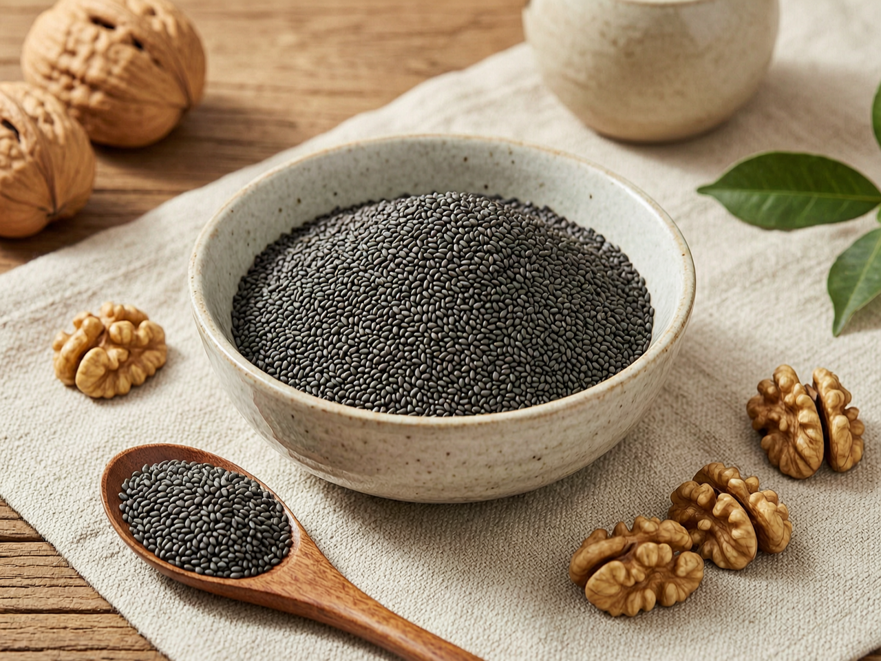 黑芝麻核桃粉