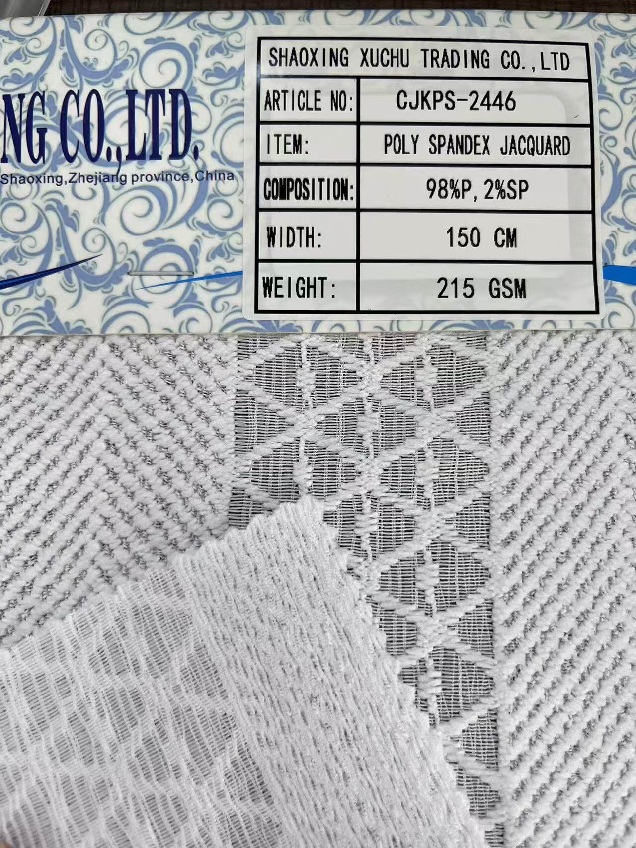 POLY SPANDEX JACQUARD