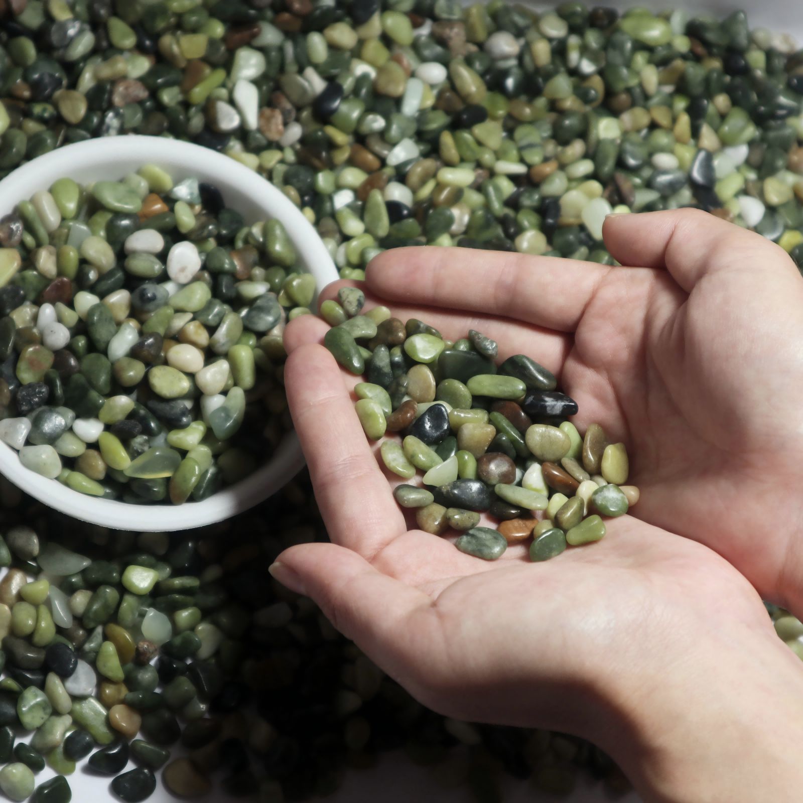 Natural Pebbles for Landscaping