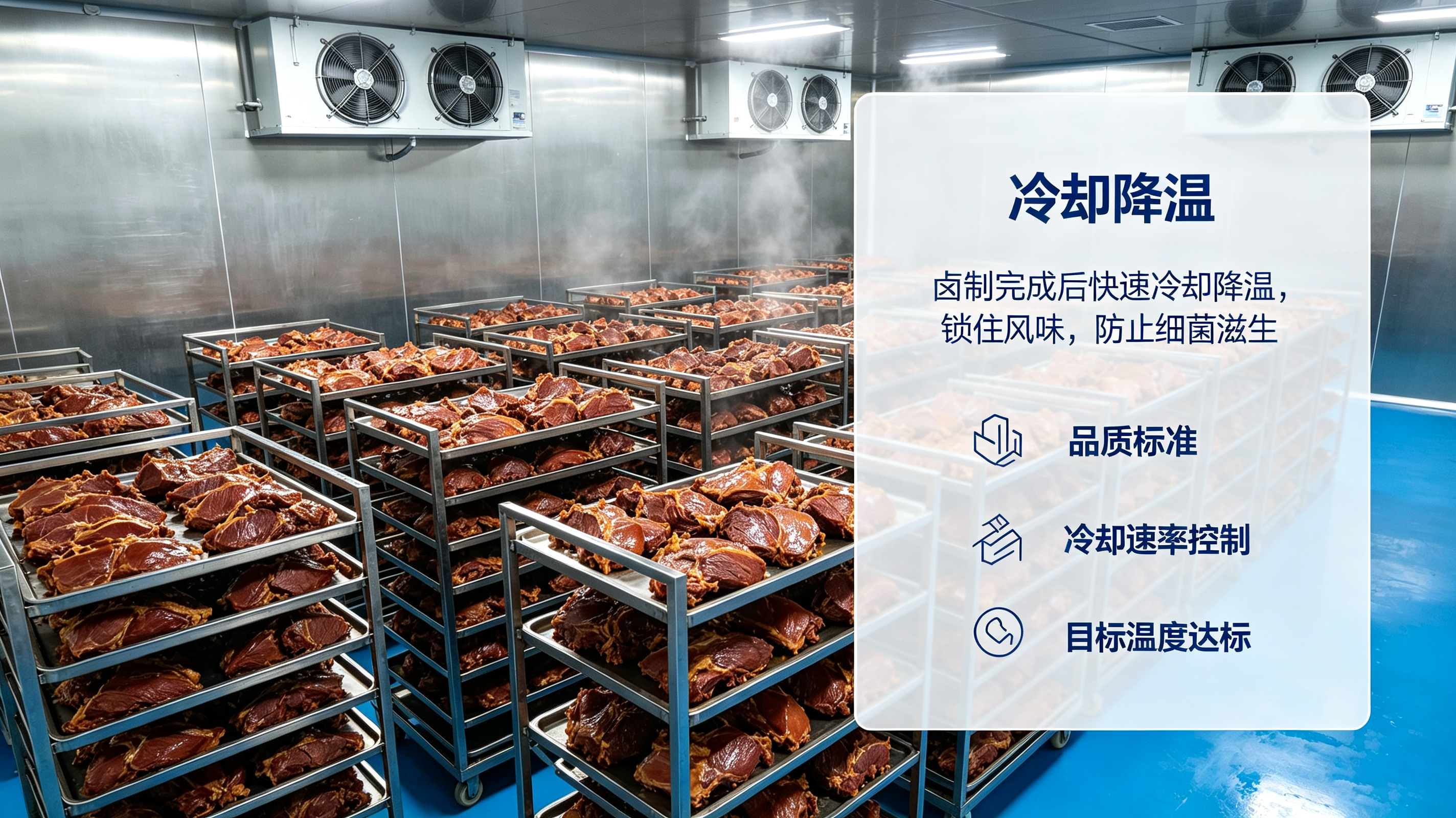 冷却降温