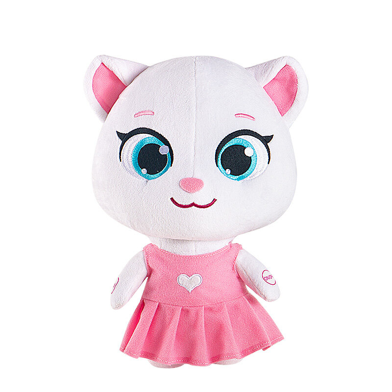 White Cat Character Plush