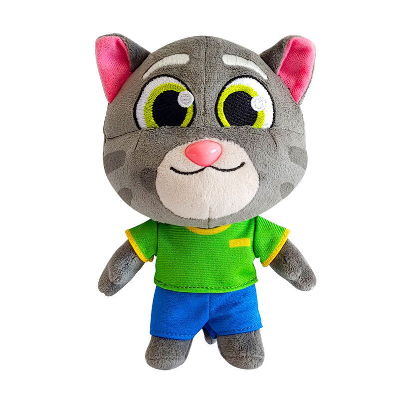 Grey Cat Character Plush