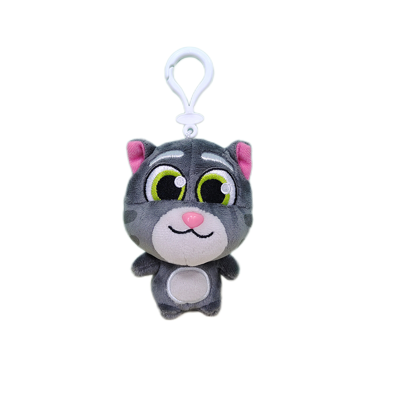 Mini Plush Clip Keychain