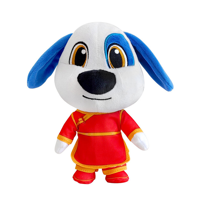 Festive Puppy in Chinese Costume