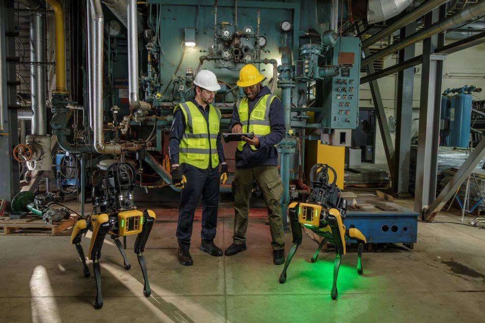 Precision quality inspection equipment in factory