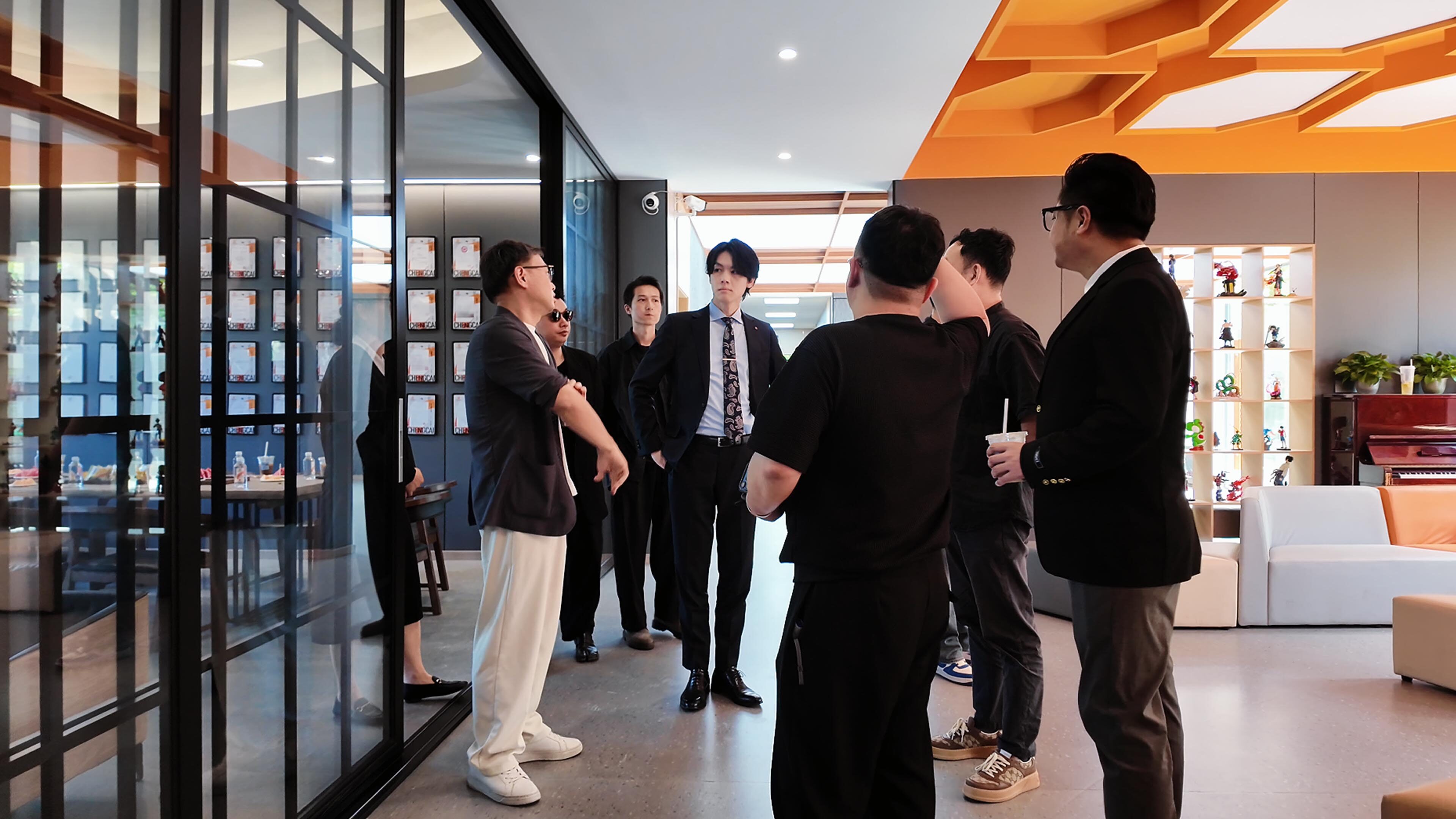 Shanghai Chengcai Comprehensive High School Campus News - News | Representatives from Heisei College of Music Visit Our School for Exchange!