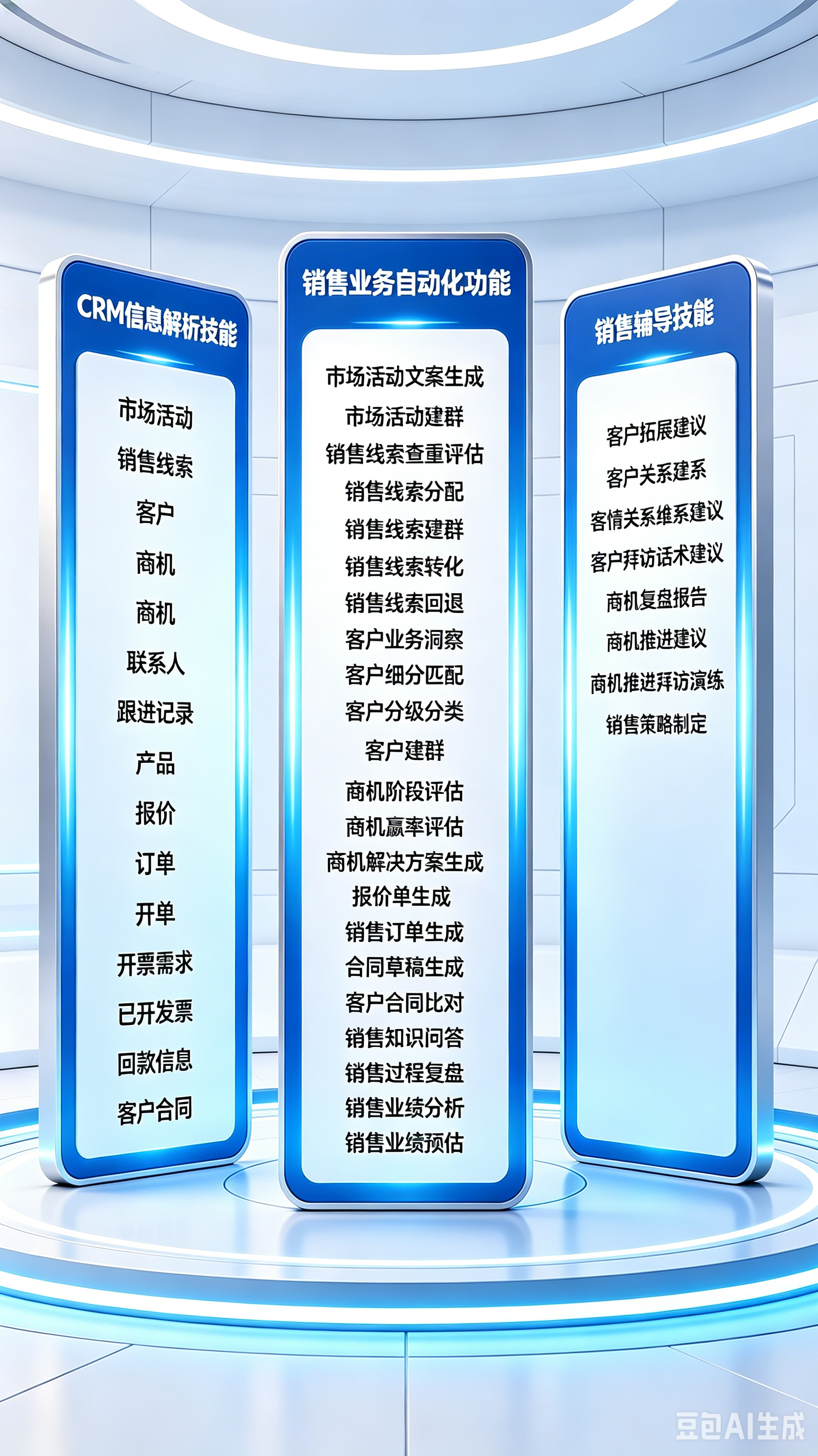 销售业务自动化功能