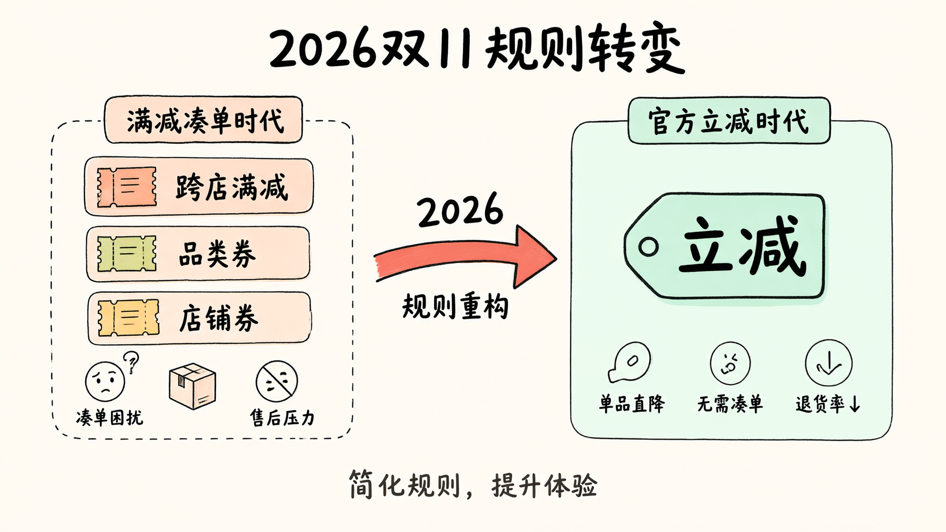 2026双11规则重构：五大平台玩法变革与商家应对策略
