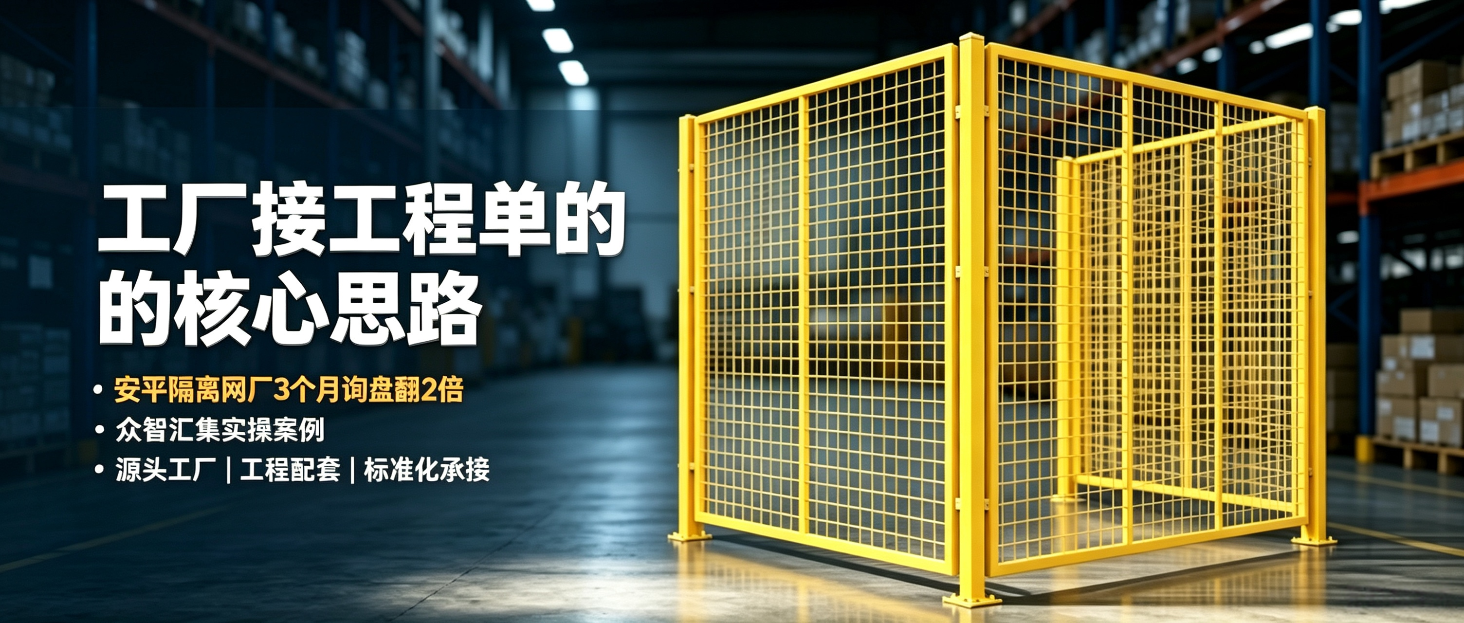众智案例 | 安平隔离网工厂如何跳出低价内卷,稳定承接工程批量订单
