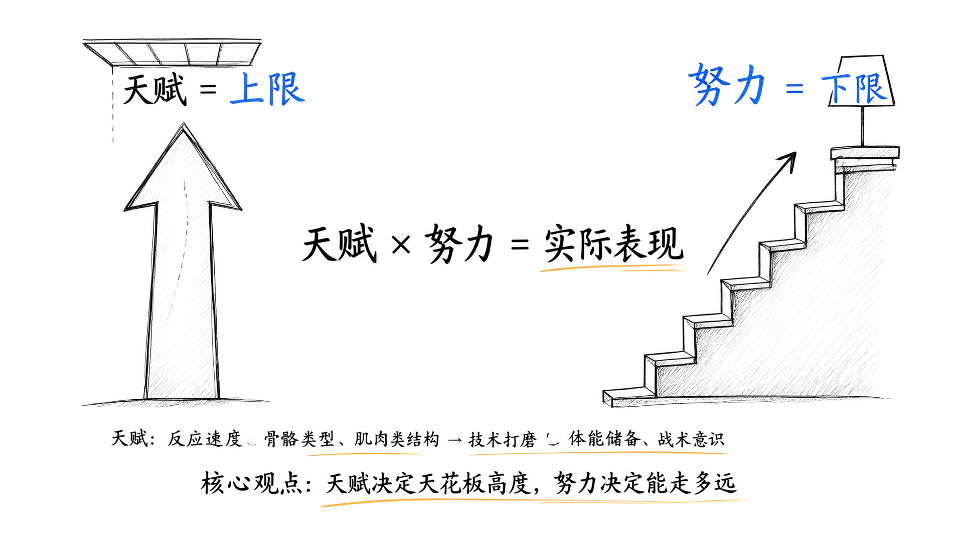 天赋和努力在MMA里哪个更重要？一个残酷的行业真相