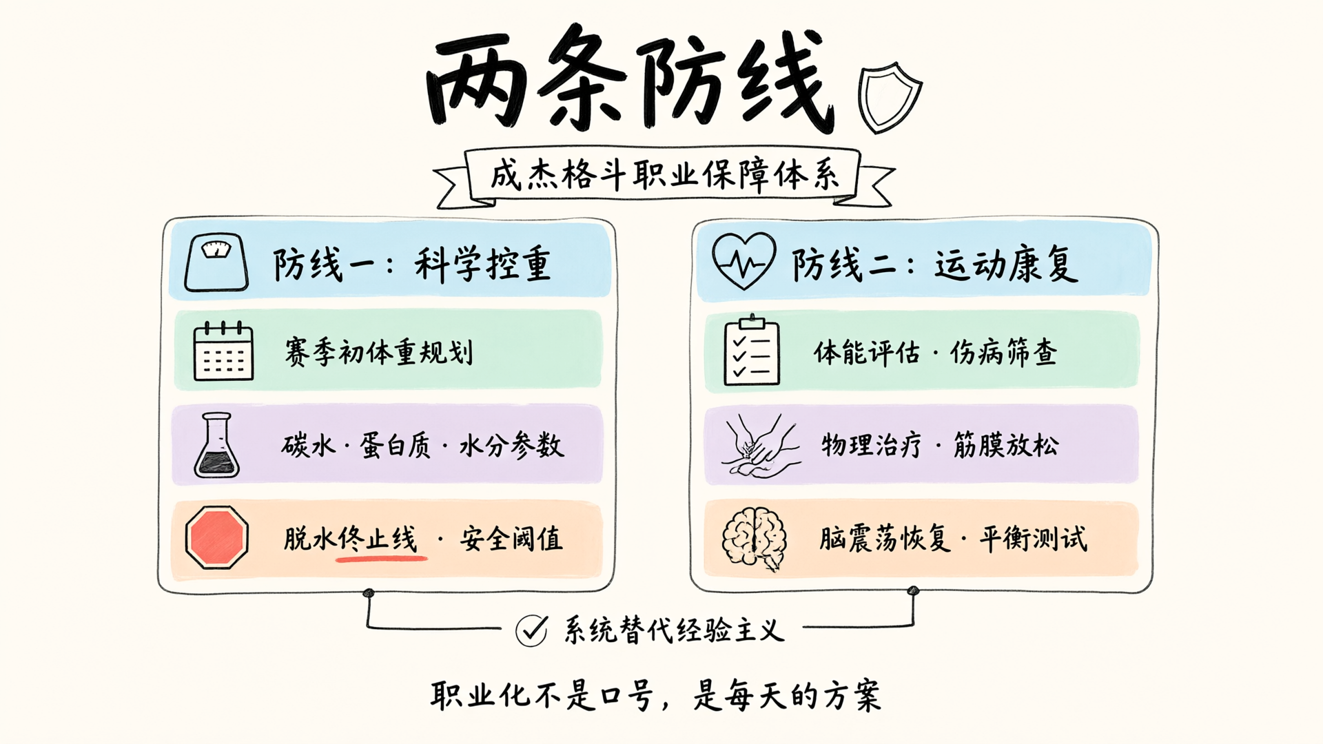 两条防线