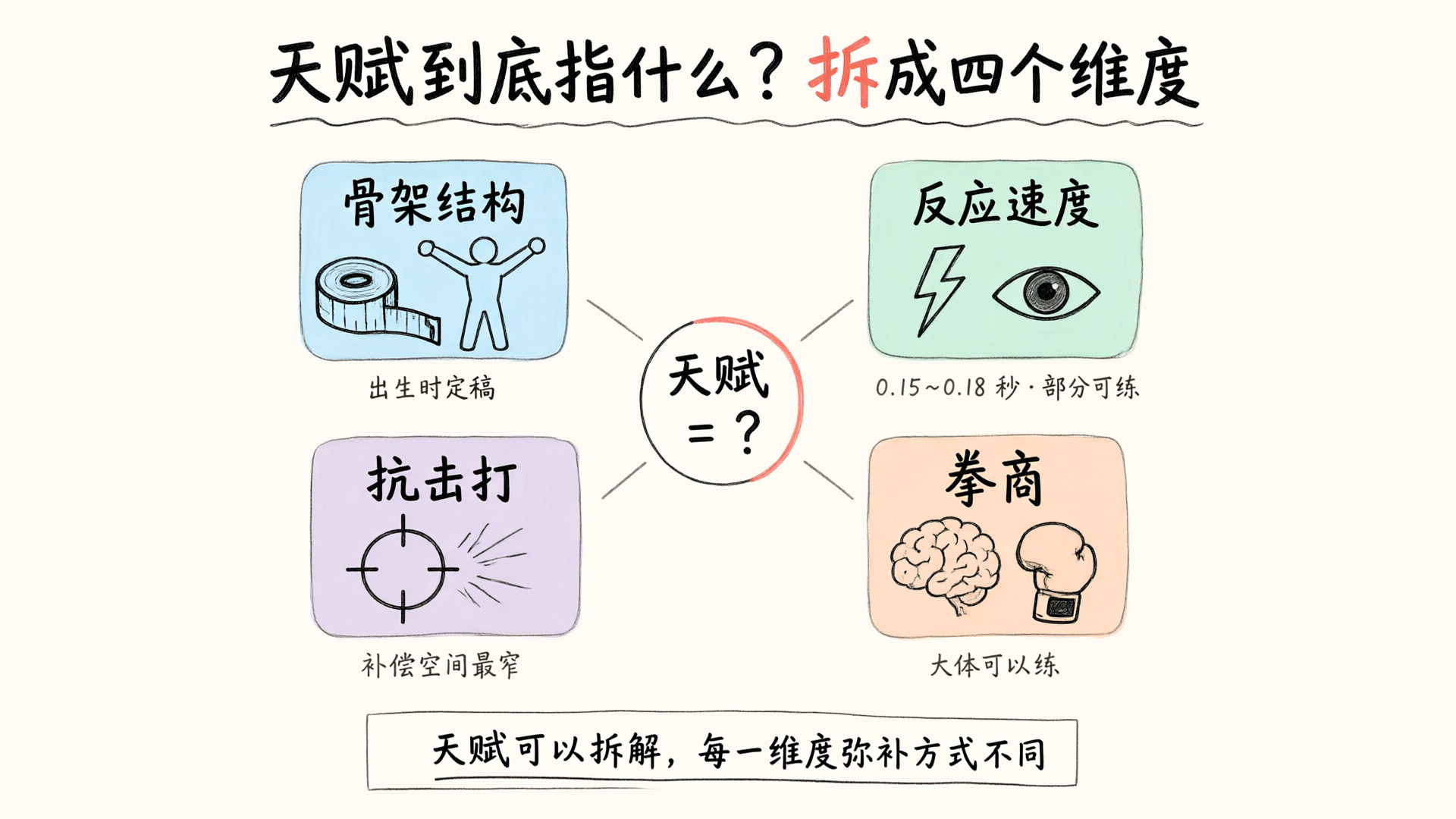 承认吧，有些人的动态视力就是比你快：MMA天赋到底指什么？