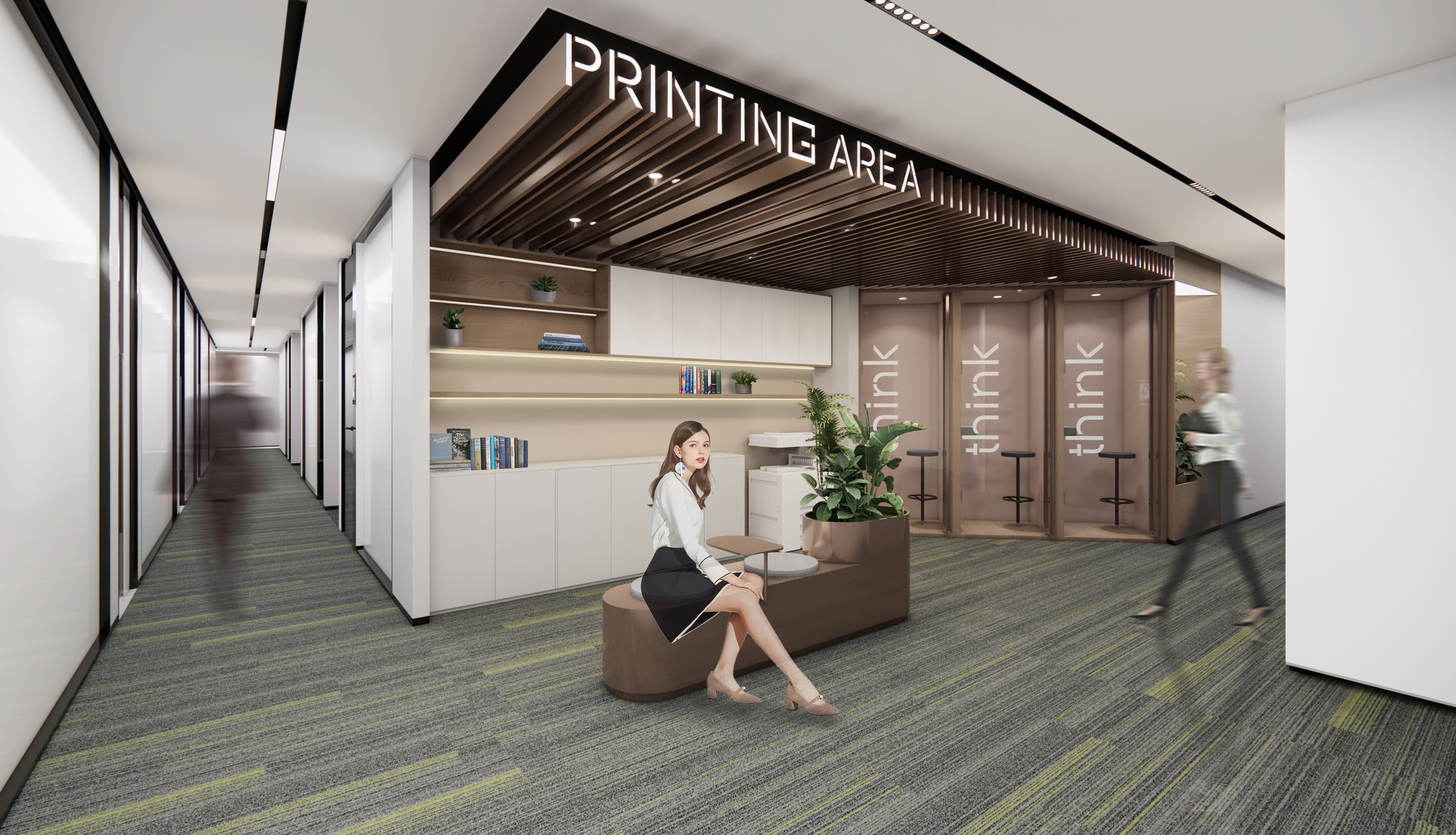 上海博荟广场共享办公 ONE EAST A21F Co-working Space