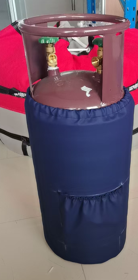 Display of Propane Cylinders for Hot Air Balloons