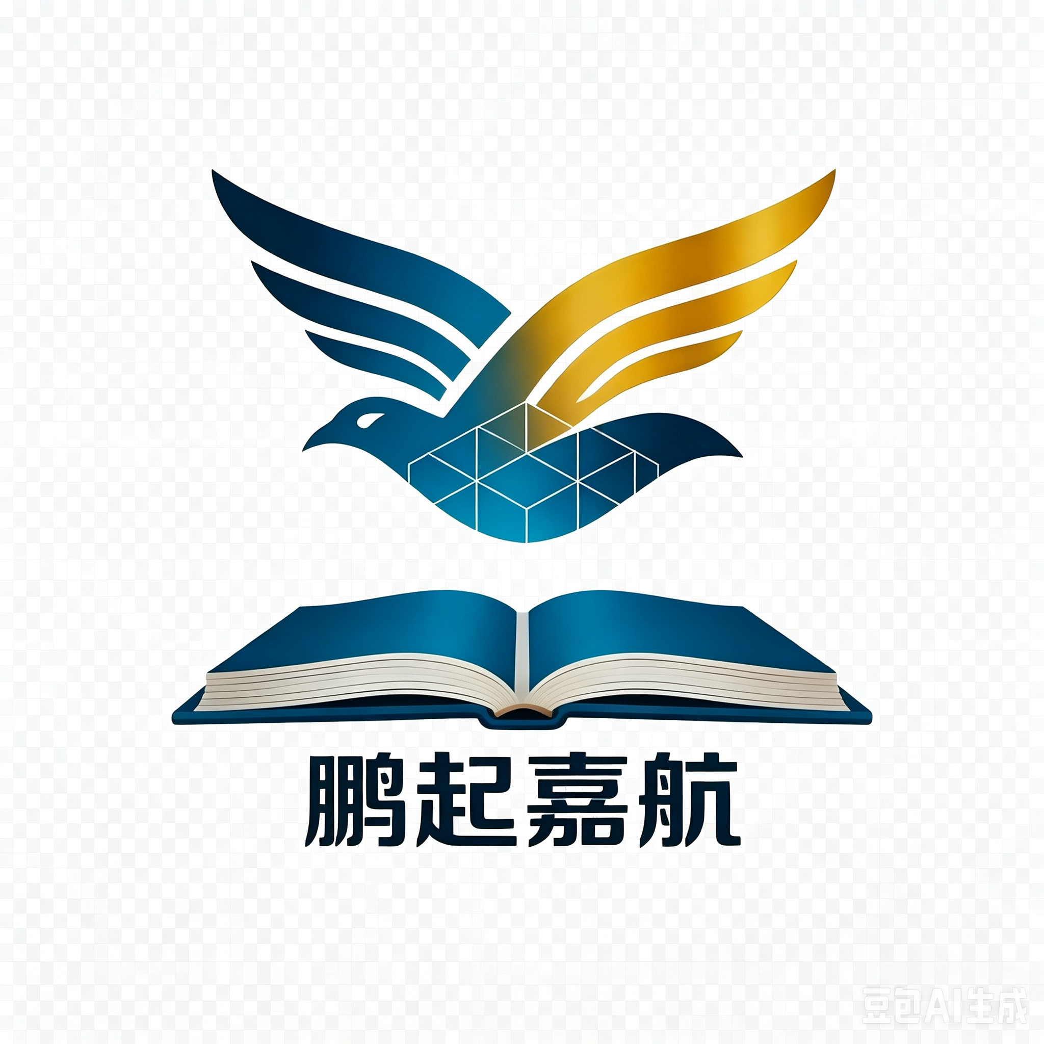 鹏起嘉航 Logo