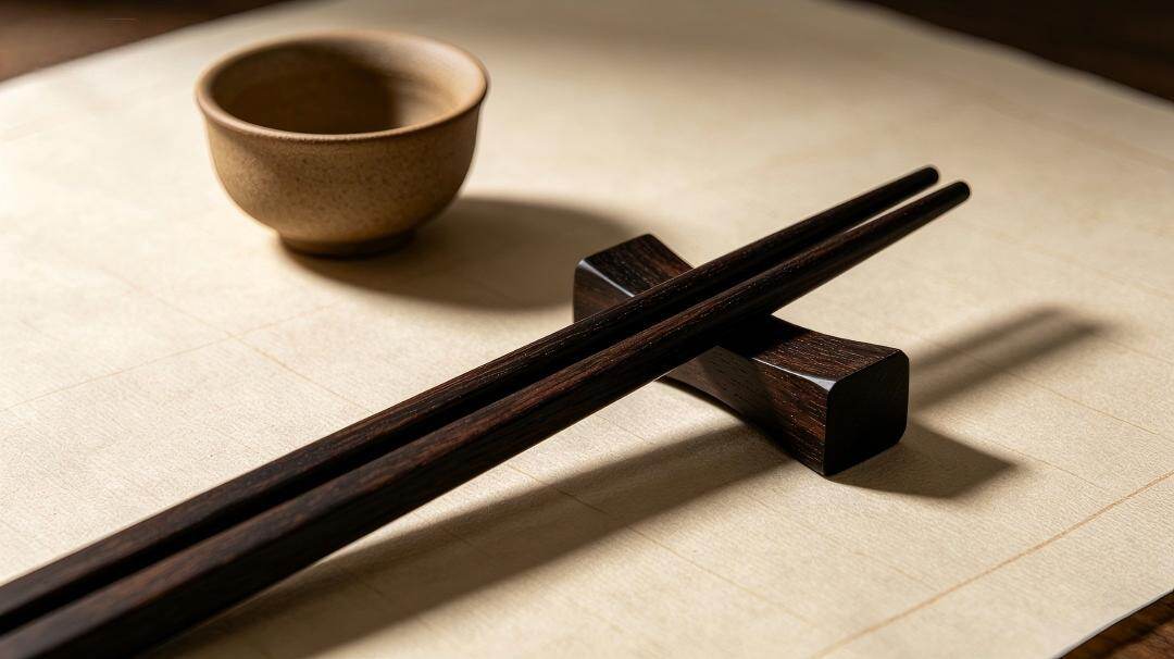 CAOXUEQIN·乌木筷子