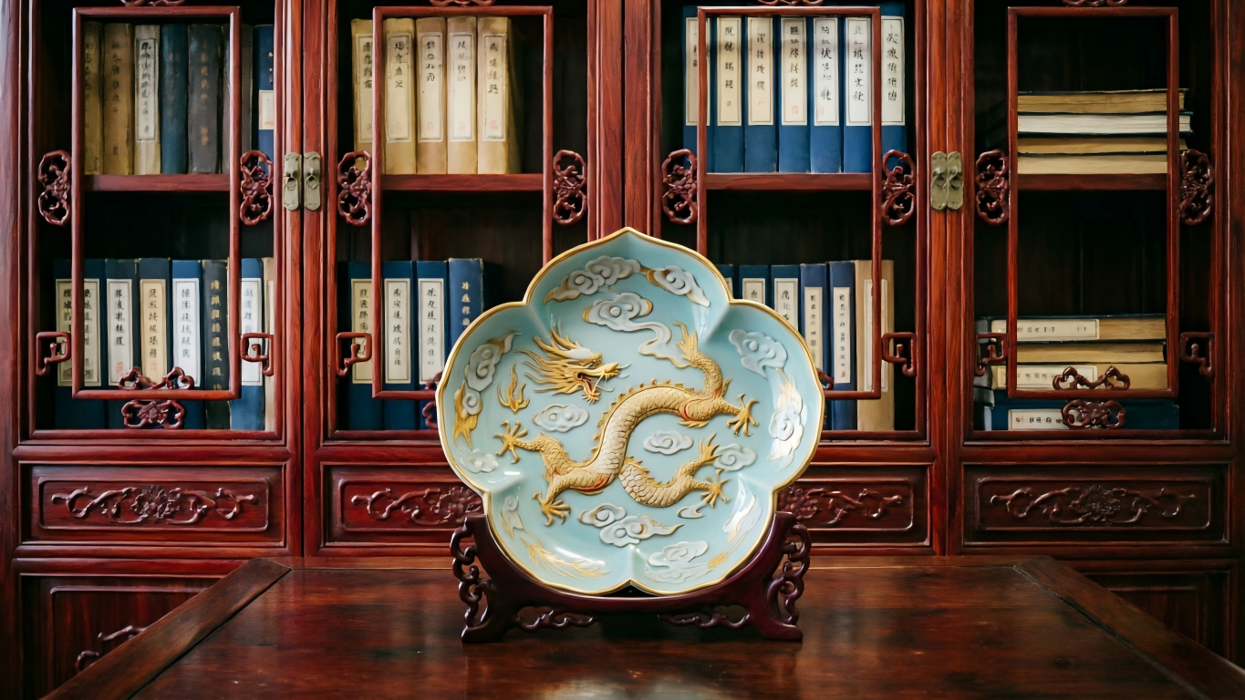 CAOXUEQIN·海棠盘