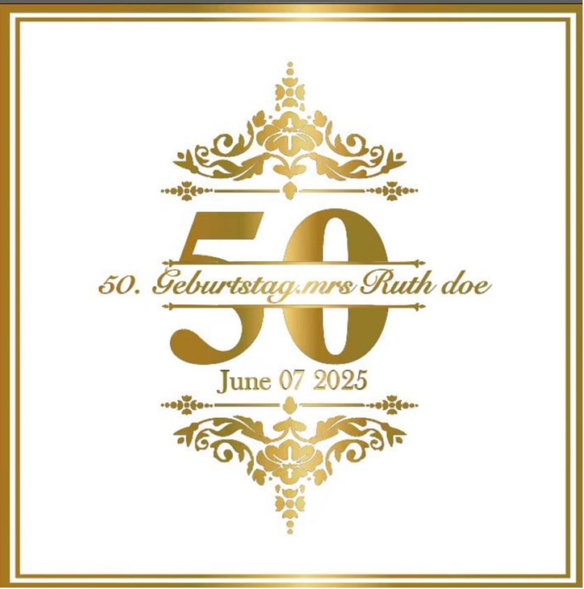 Elegant Adult Birthday Gala