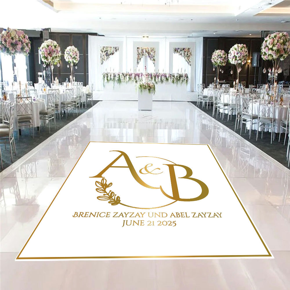 16ft x 16ft Custom Dance Floor Sticker