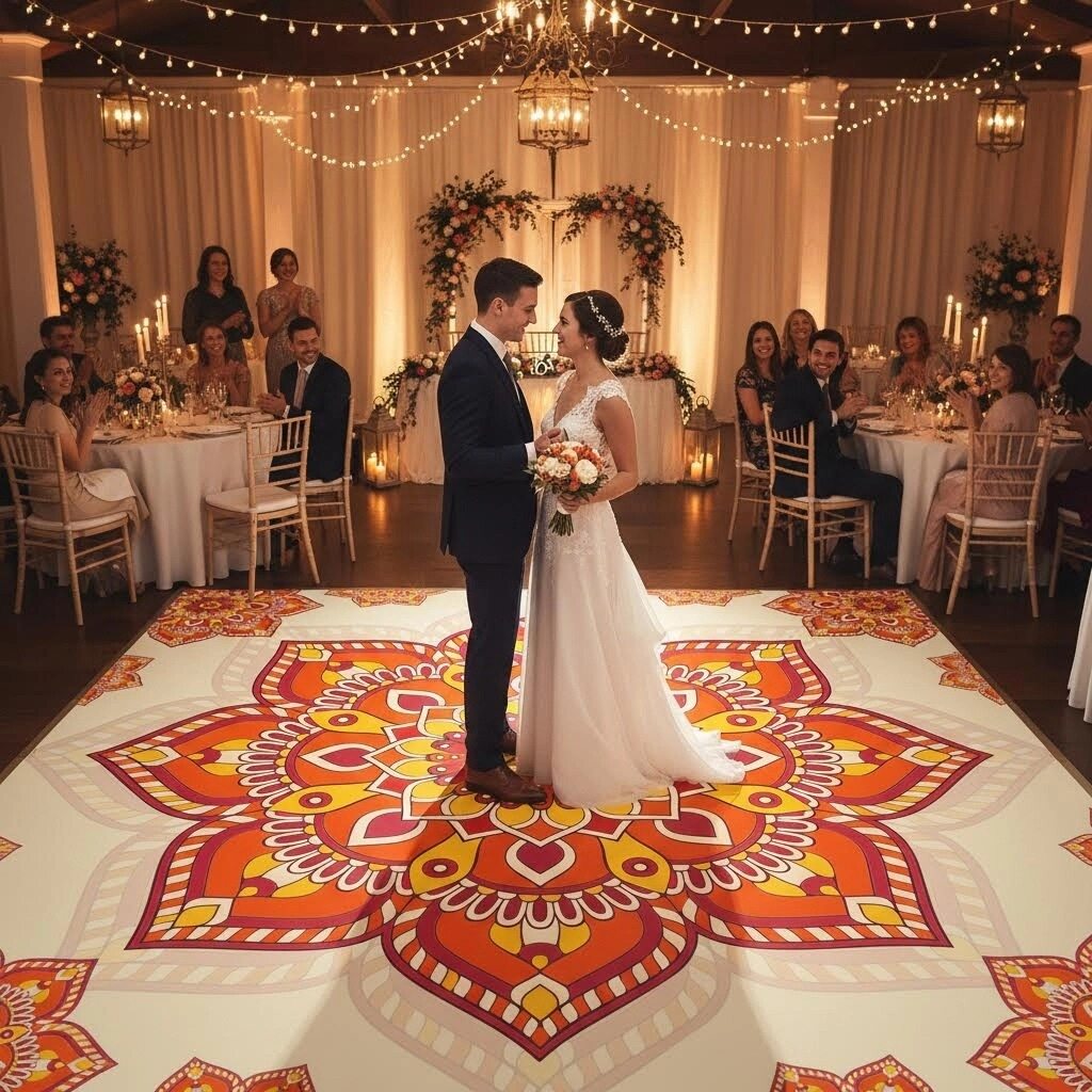 Wedding Dance Floor Stickers