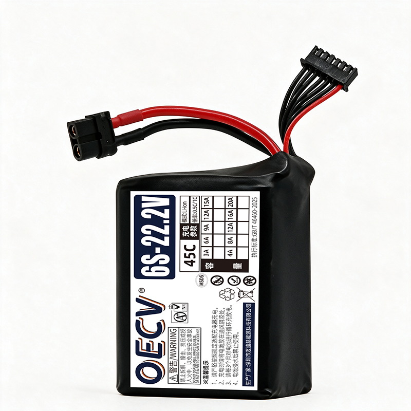 6S1P 3Ah Battery Pack
