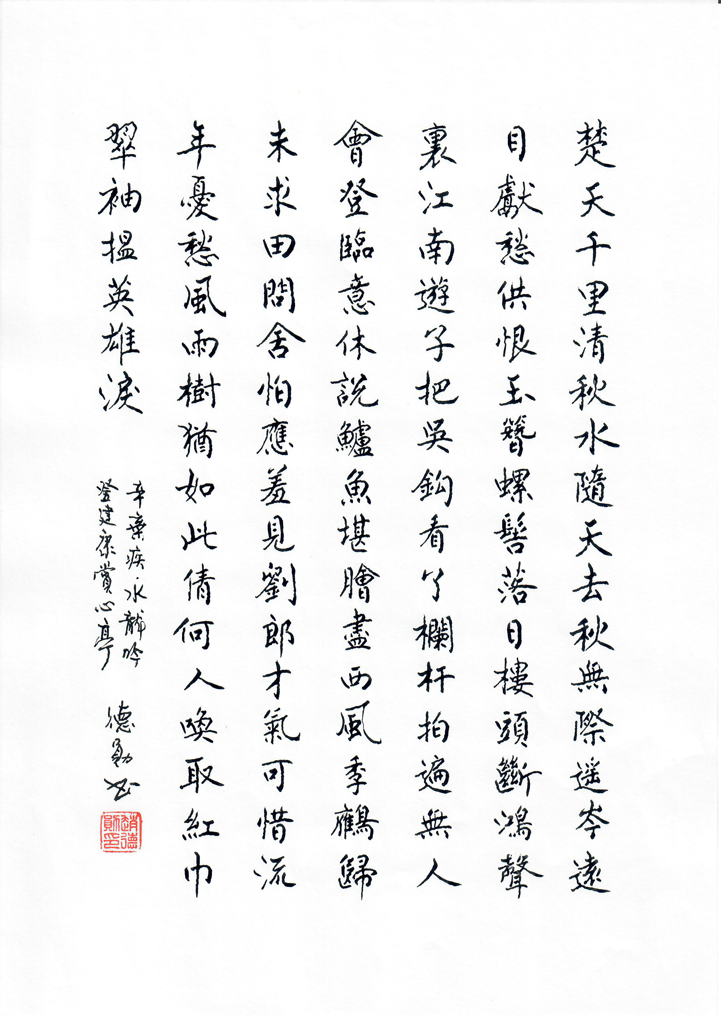 《水龙吟 · 登建康赏心亭》