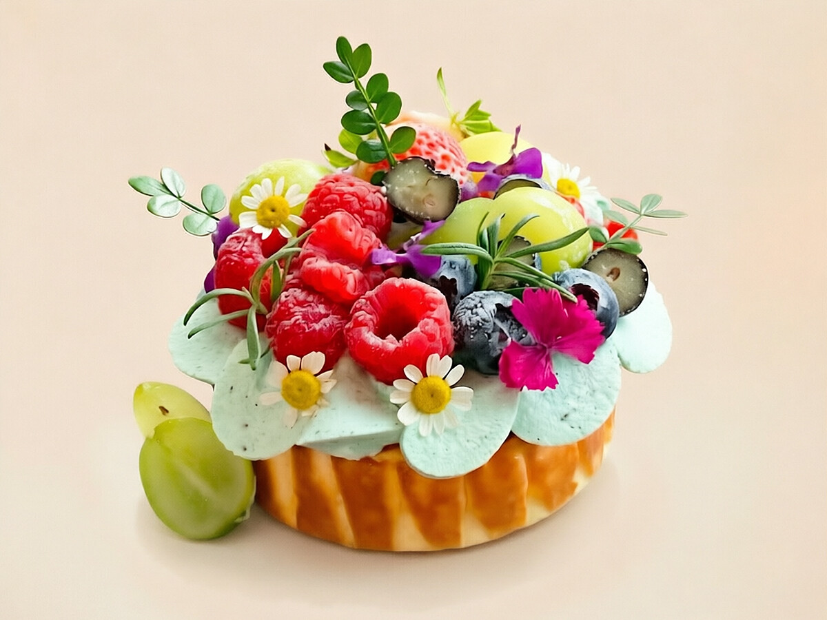 东方巴斯克生日蛋糕