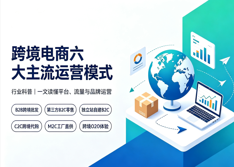 一文读懂跨境电商六大主流运营模式
