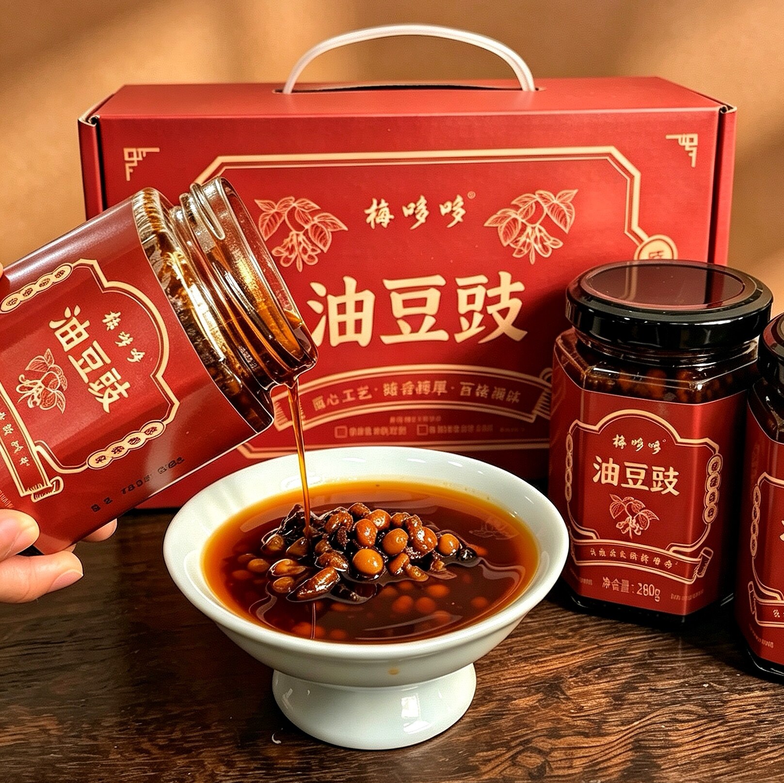 梅哆哆油豆豉|豆香为本,鲜香不掩,还原老派豆豉本味