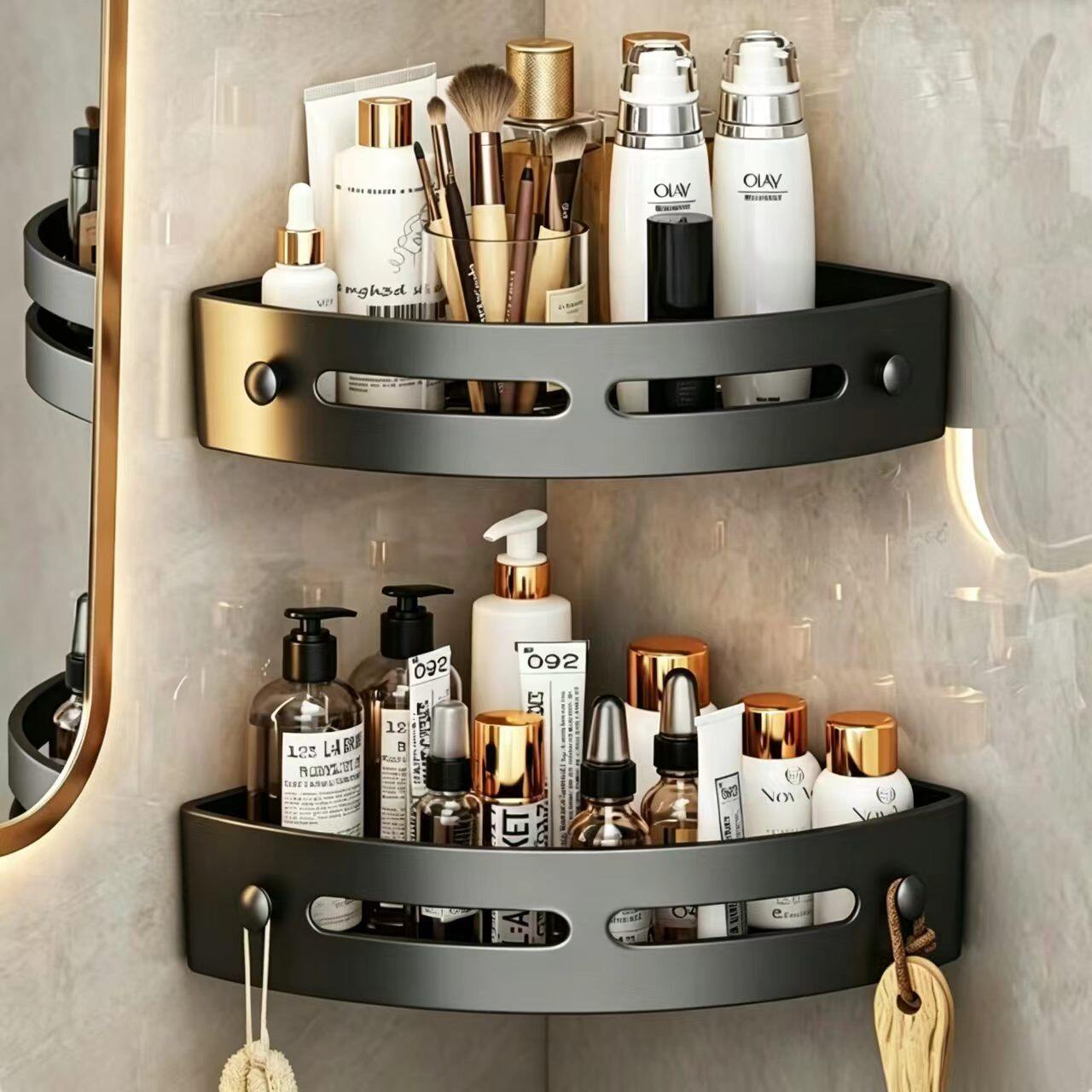 Plastic Corner Shelf